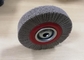 Circular Abrasive Nylon Wheel Brush / Nylon Deburring Brush With 150mm OD supplier